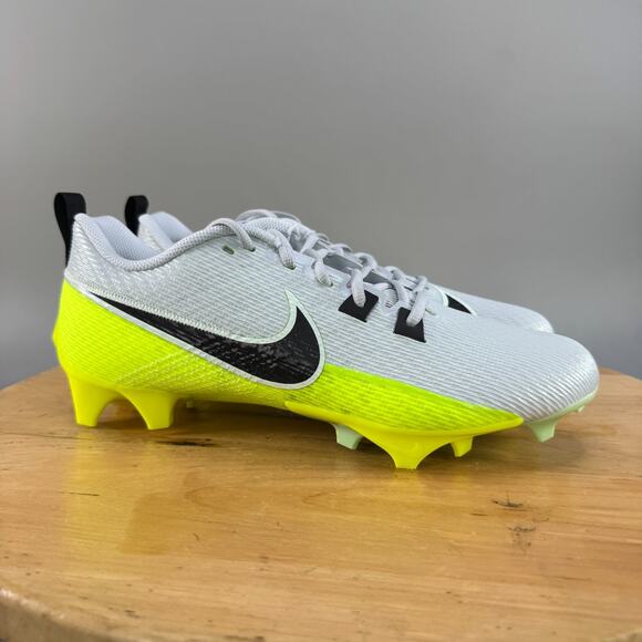 Mens 4 - Nike Vapor Edge Speed 360 2 Football Cleats Grey Volt DA5455-004 - Picture 1 of 9